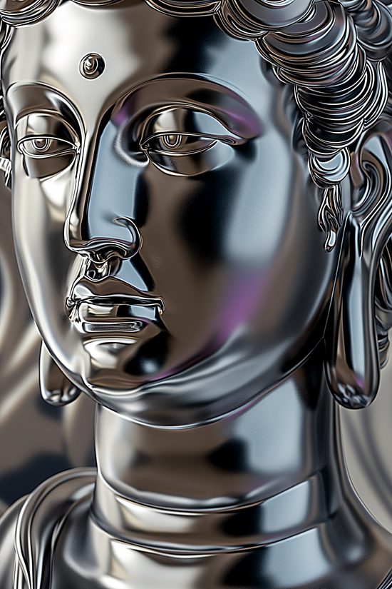 Chrome Buddha