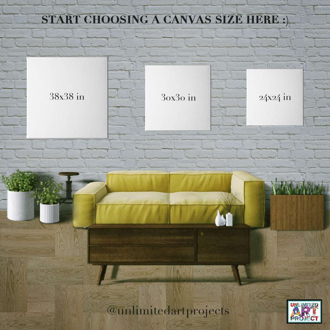 Cream Abstract - Unlimited Art Project -