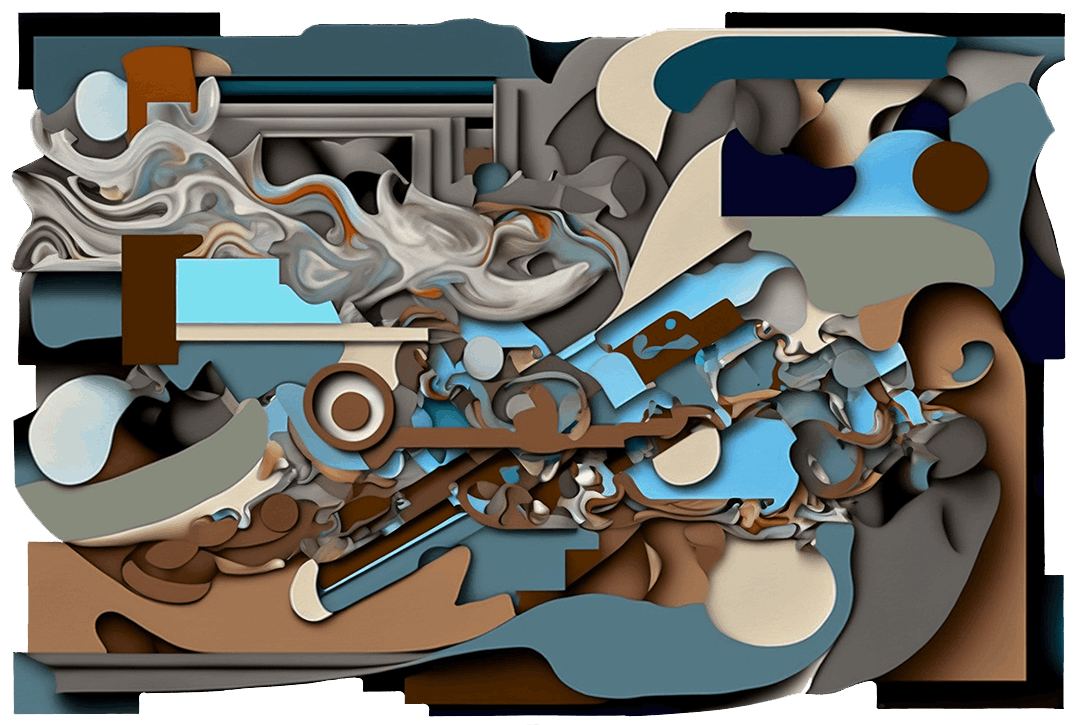 Light Blue Oddity - Unlimited Art Project -