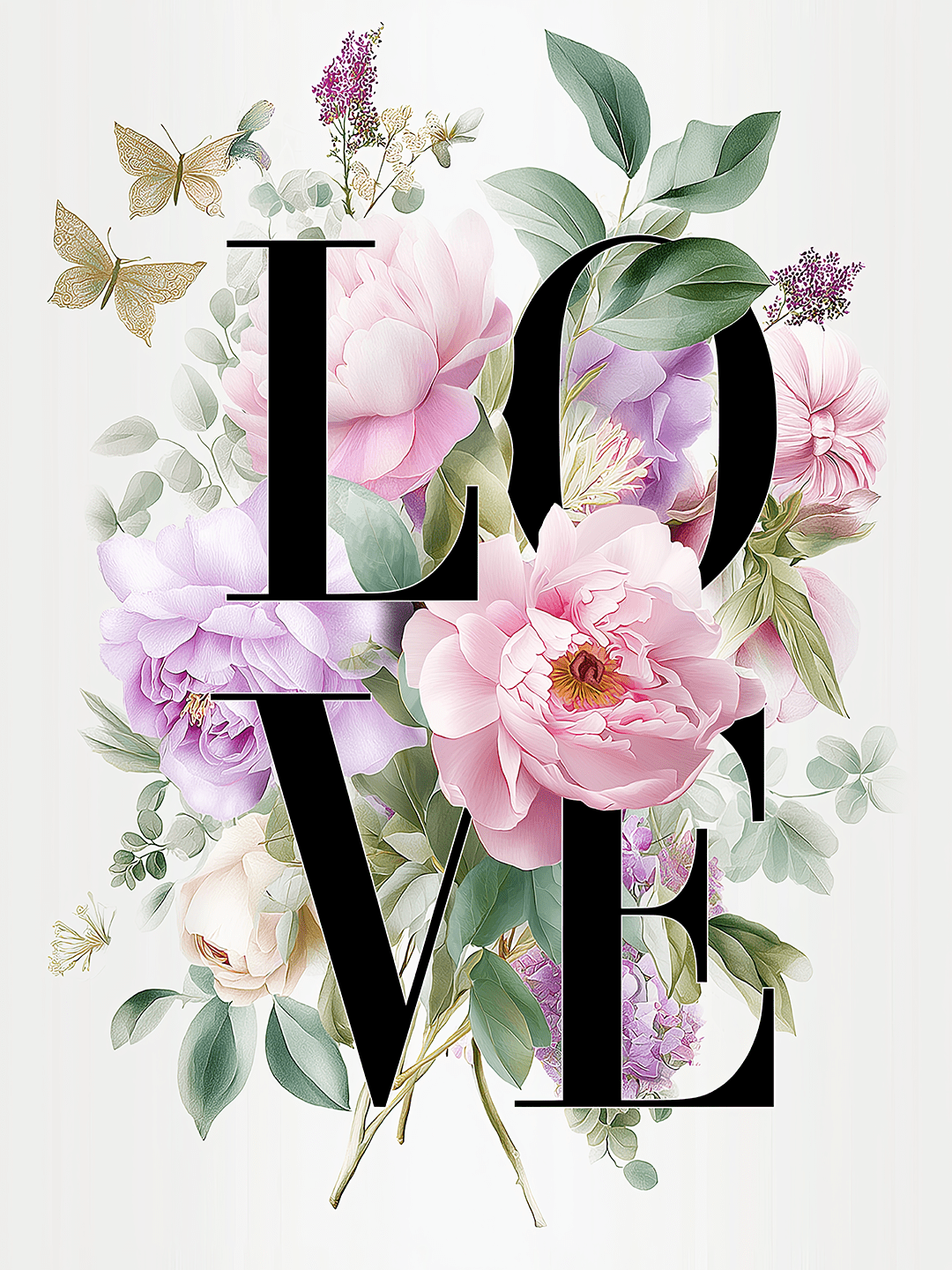 Pink Rose LOVE - Unlimited Art Project -