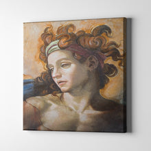 Load image into Gallery viewer, ignudi michel angelo fresco art on canvas
