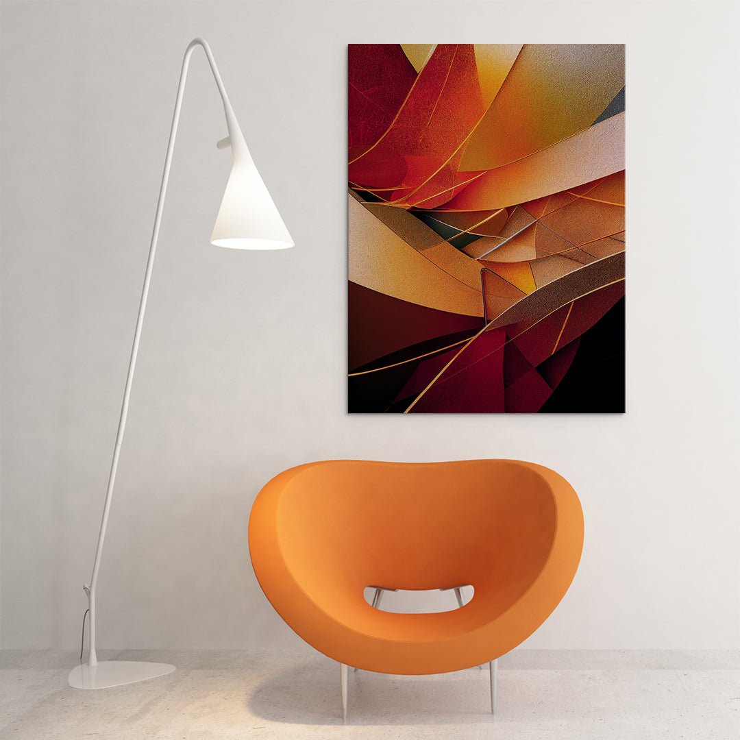 Autumn Leaves Abstract Art - Unlimited Art Project -