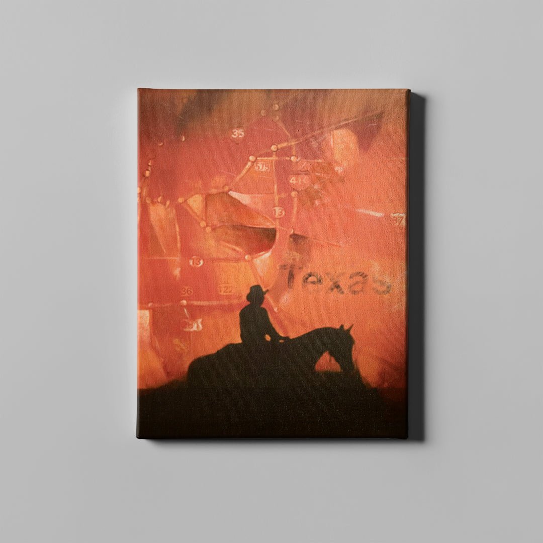 Cowboy Shadow - Unlimited Art Project -