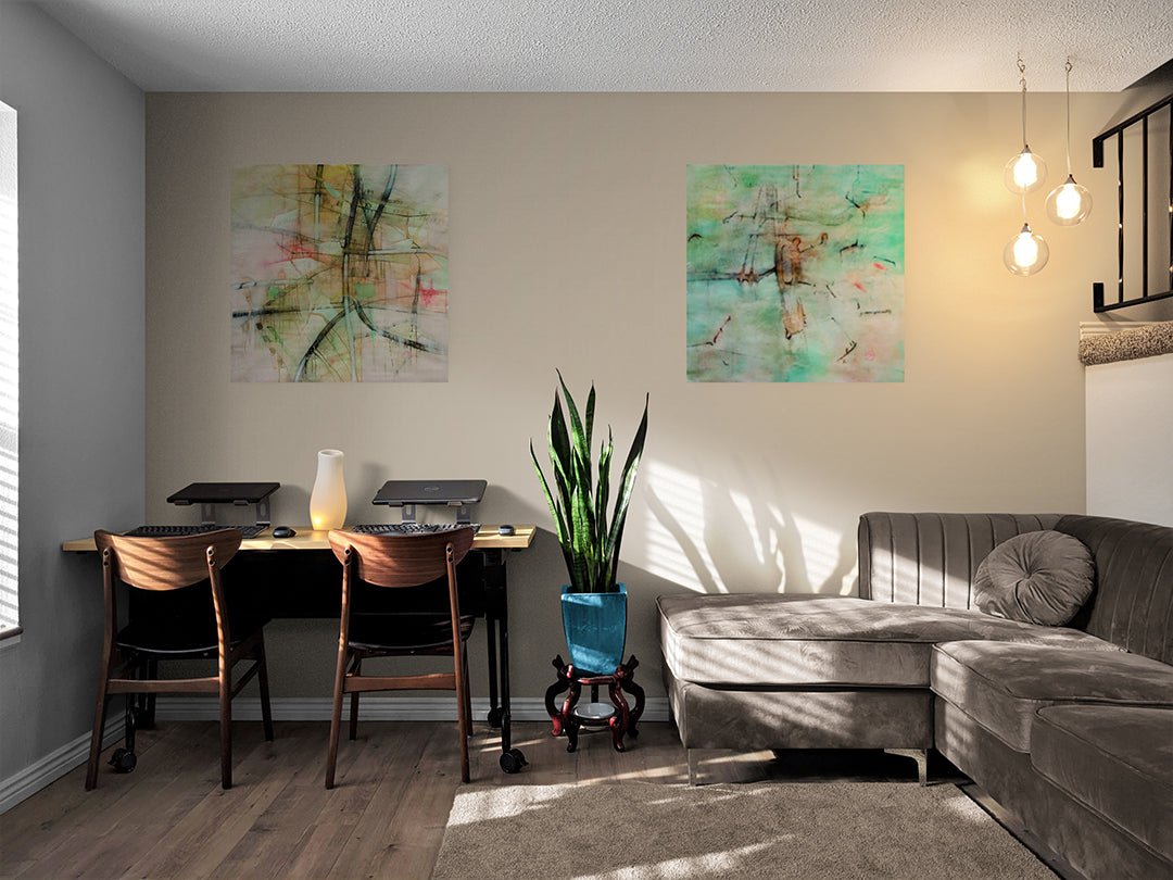 Cream Abstract - Unlimited Art Project -