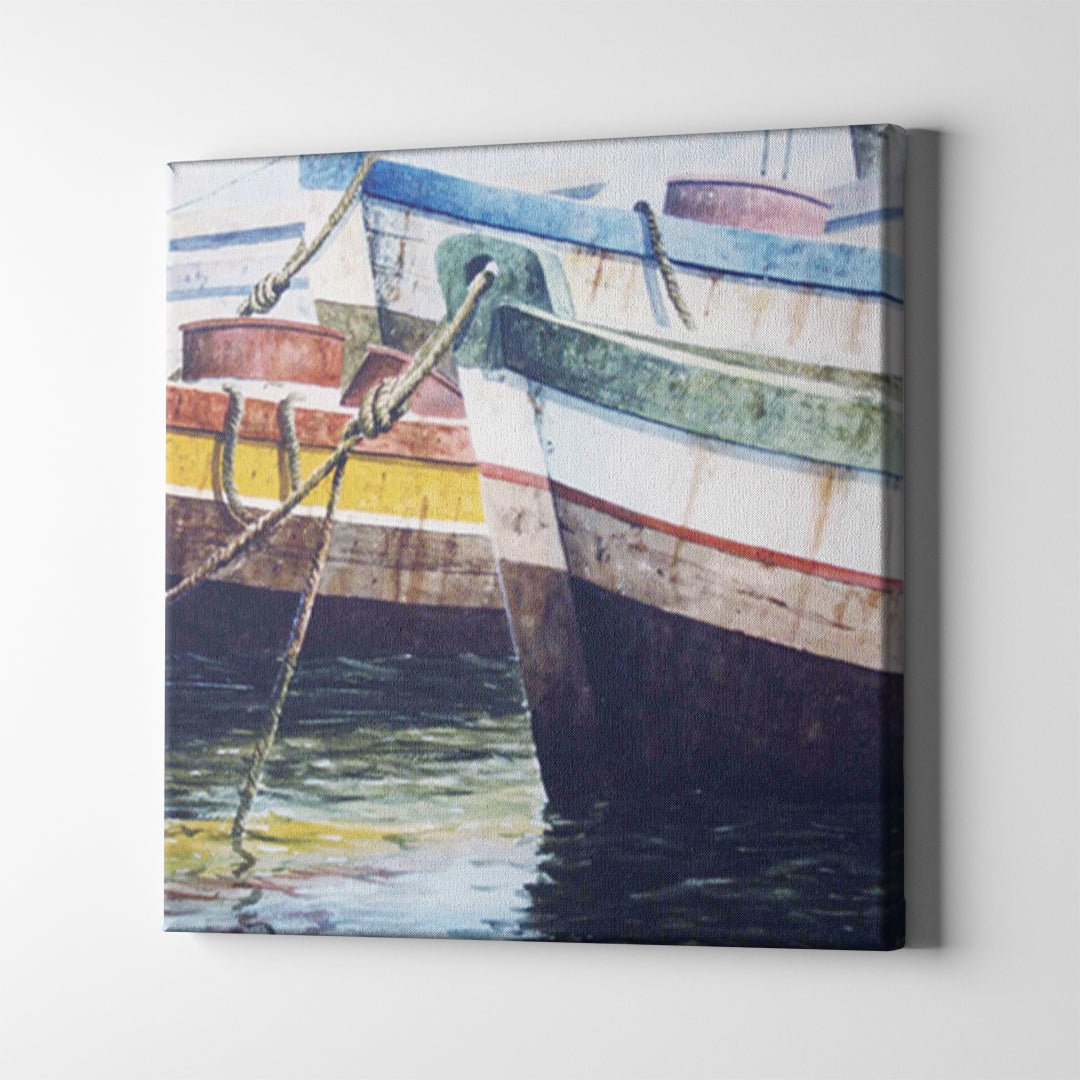 Crowded Dock - Unlimited Art Project -