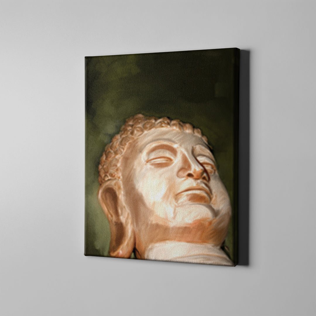 Dark Green Mist Buddha - Unlimited Art Project -