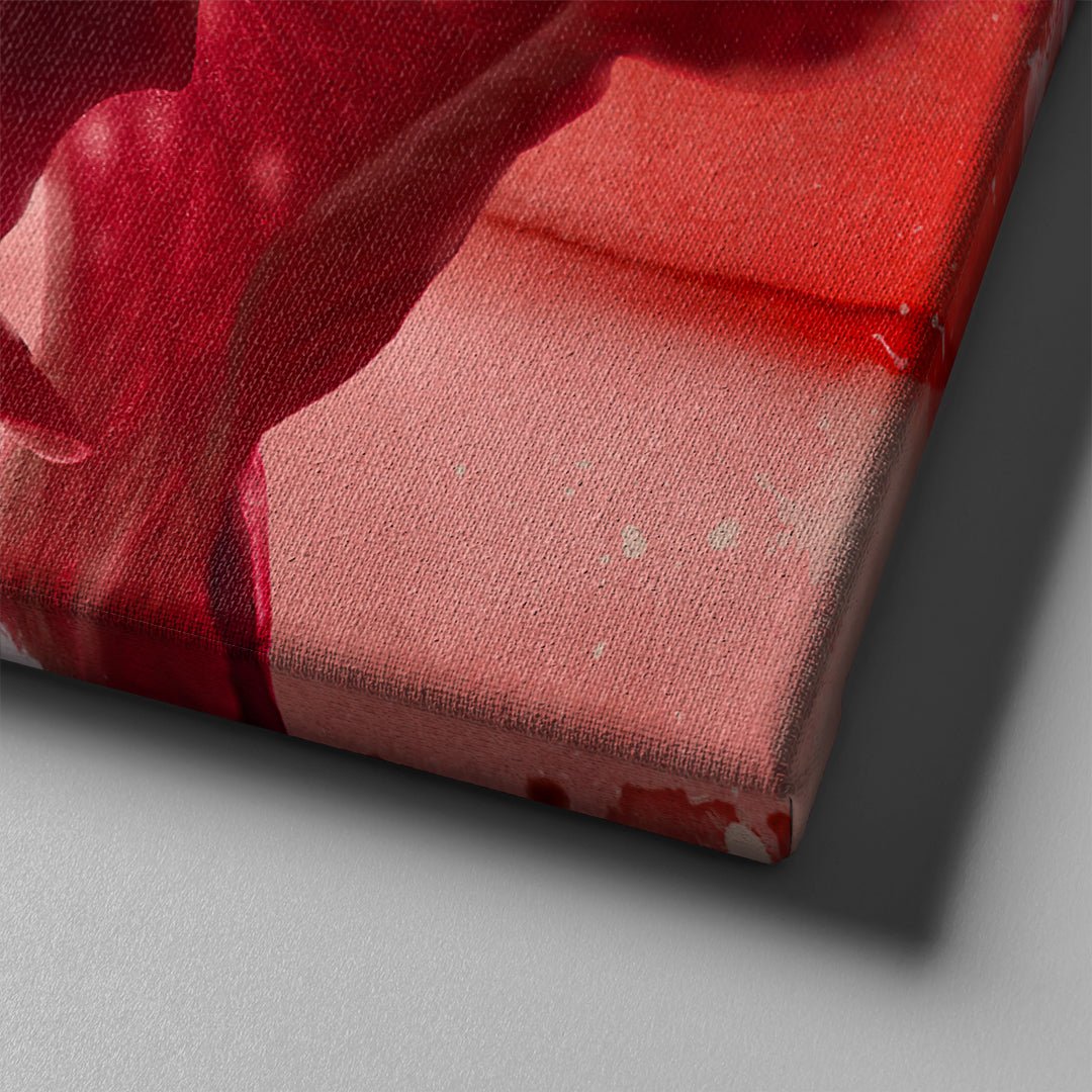 Red Abstract Flower - Unlimited Art Project -