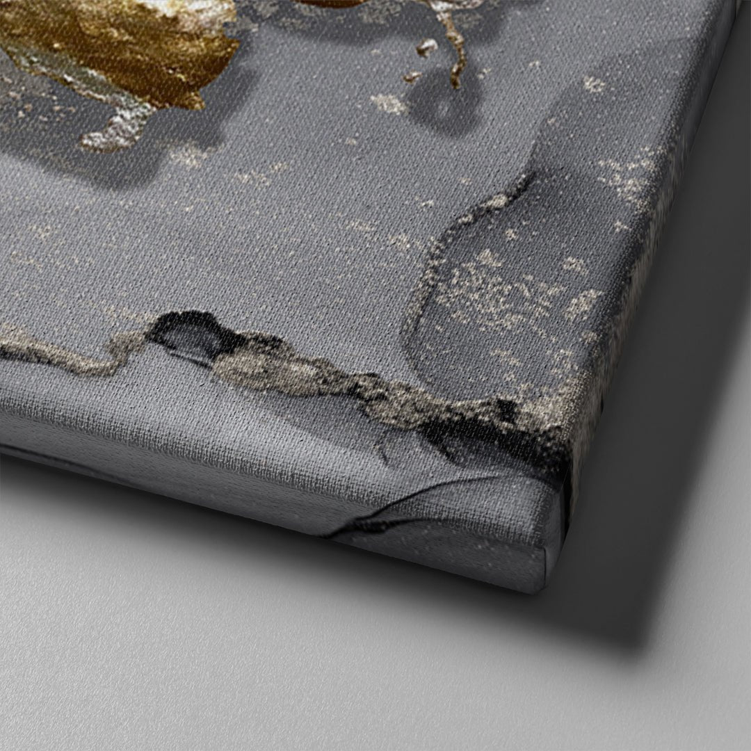 Silver Golden Stroke - Unlimited Art Project -