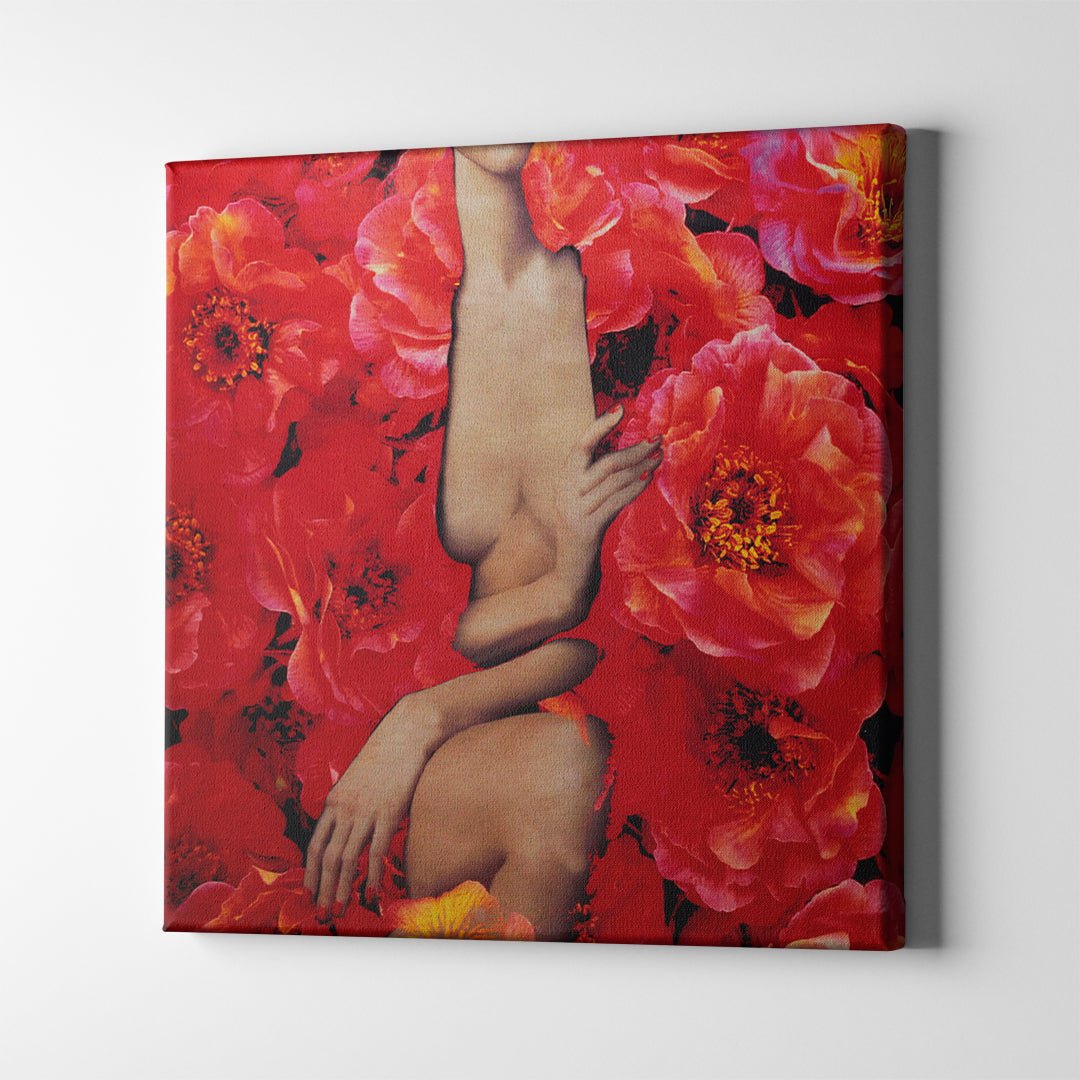 Wood Red Roses - Unlimited Art Project -