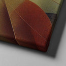 mellow autumn leaves abstract art on canvas