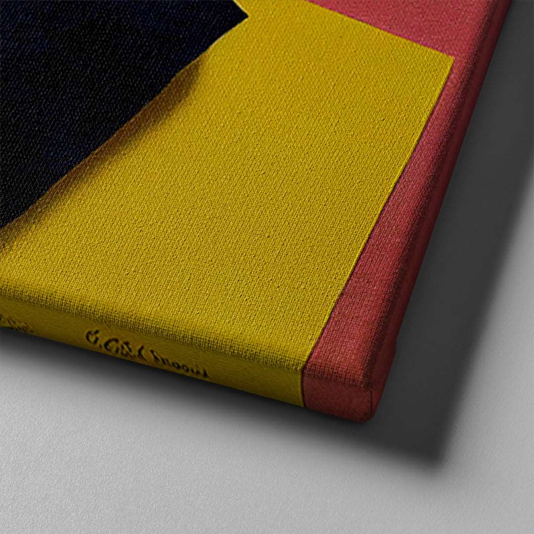 red figure of women contemporary art on canvas