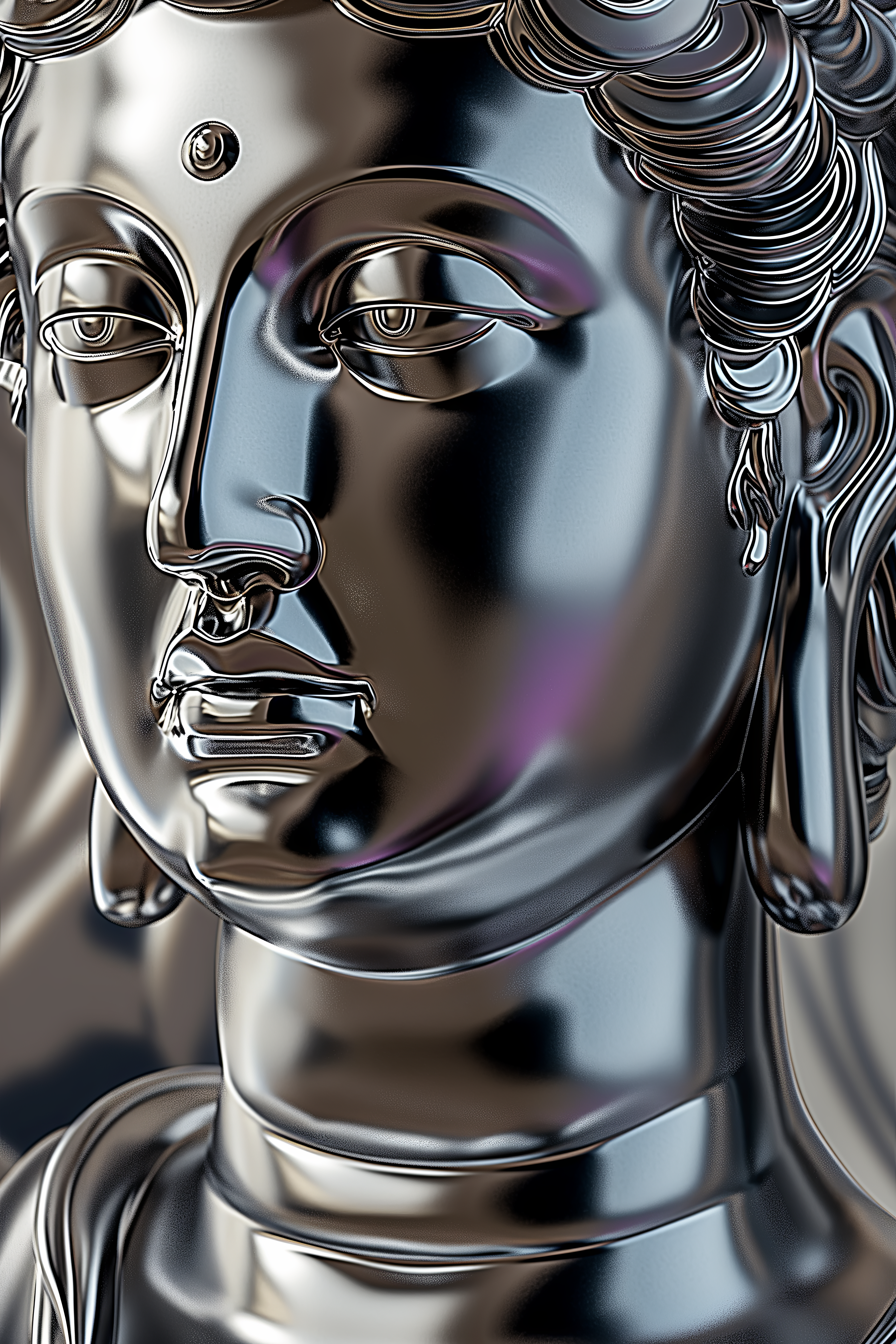 Chrome Buddha