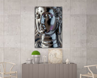 Chrome Buddha - Unlimited Art Project - 