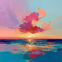 Colorful Sunrise - Unlimited Art Project - 
