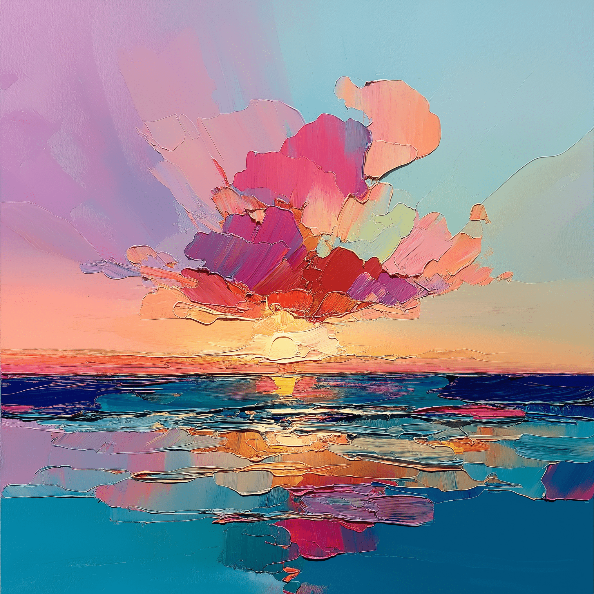 Colorful Sunrise - Unlimited Art Project - 
