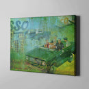 Green Convertible - Unlimited Art Project - 