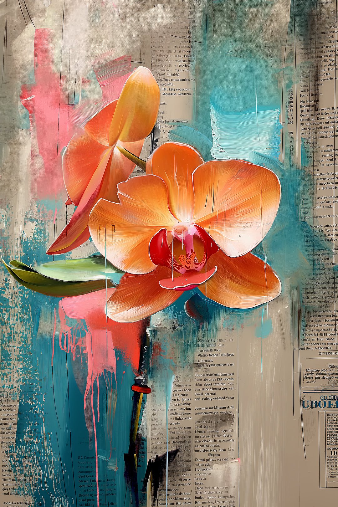 Spray Petals - Unlimited Art Project - 