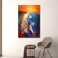 Sunset Sailboat - Unlimited Art Project - 