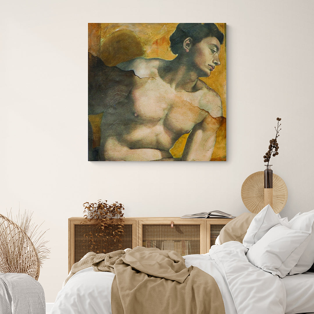 apostle fresco art on canvas