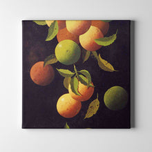 Load image into Gallery viewer, orange fruit nature art on canvas

