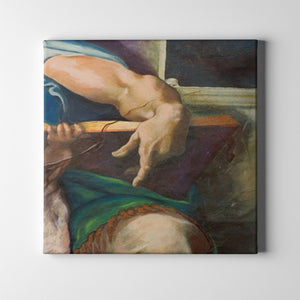 arm of apostle fresco art on canvas