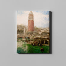 Load image into Gallery viewer, venice cityscape art on canvas
