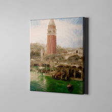 Load image into Gallery viewer, venice cityscape art on canvas
