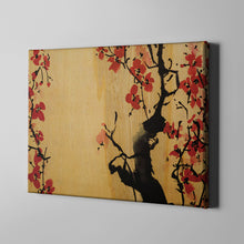 Load image into Gallery viewer, cherry blossom tree art on canvas
