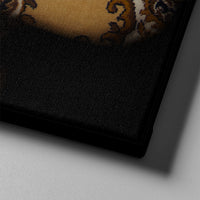 Classical Yellow Rug Face - Unlimited Art Project - 