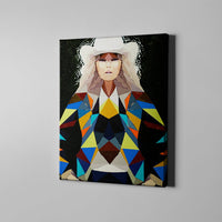Geometric Cowgirl - Unlimited Art Project - 
