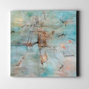 Teal Mist Abstract - Unlimited Art Project - 