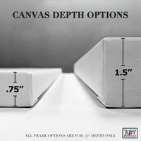  Unlimited Art Project Abstract blue-golden-stroke