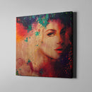 Wood Red and Purple Figurative - Unlimited Art Project - 