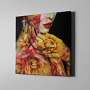 Yellow Red Floral - Unlimited Art Project - 