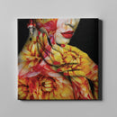 Yellow Red Floral - Unlimited Art Project - 